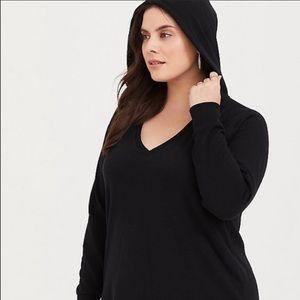 1X Torrid Unique V-neck hoodie - sold out